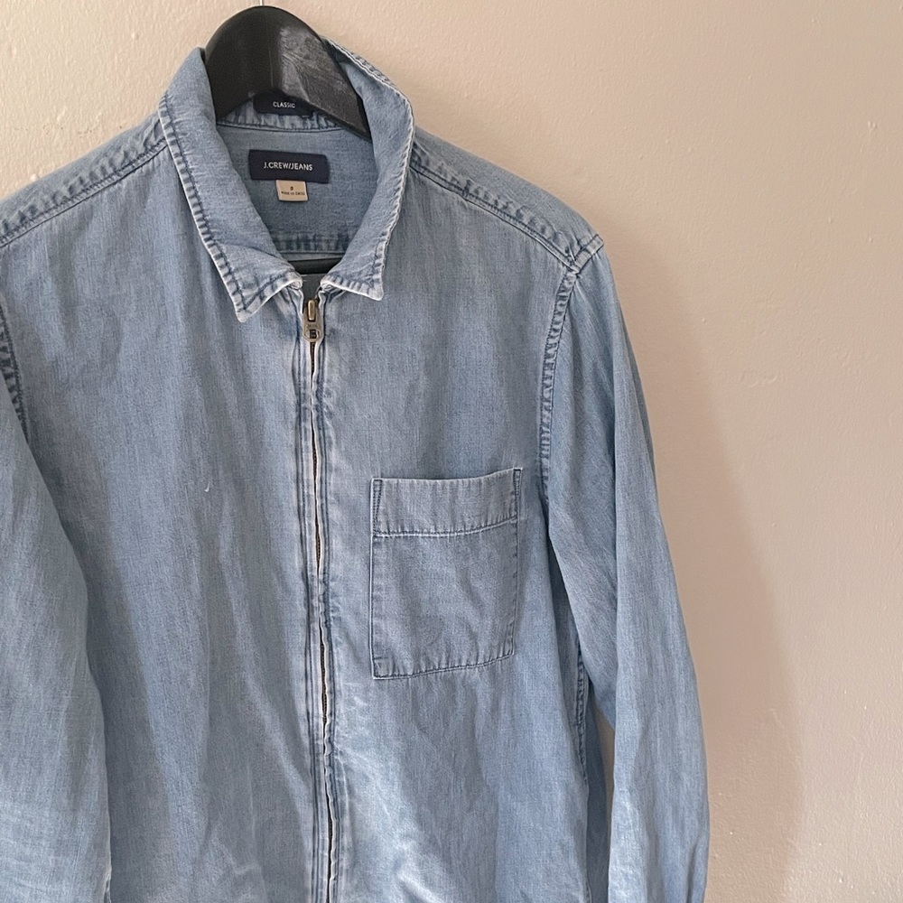 J. Crew Men’s Denim Shirt Jacket